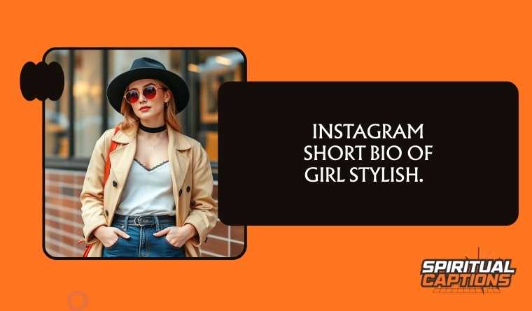 Instagram Short Bio of Girl Stylish.  