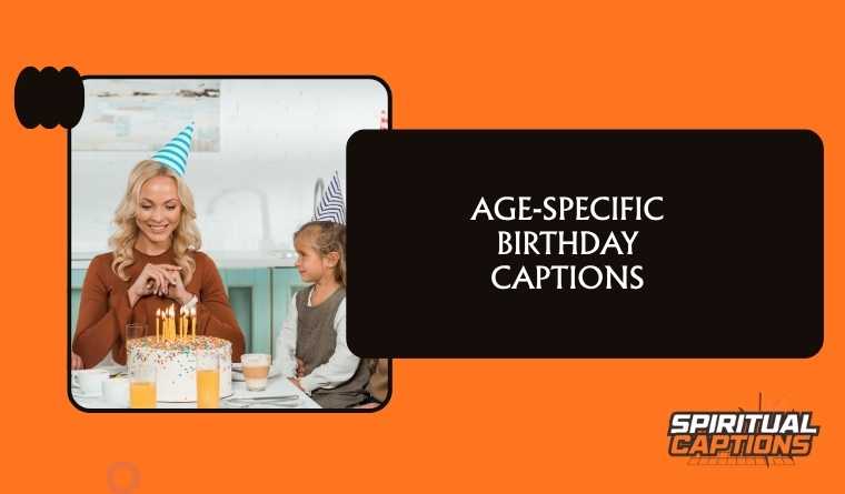 Age-Specific Birthday Captions